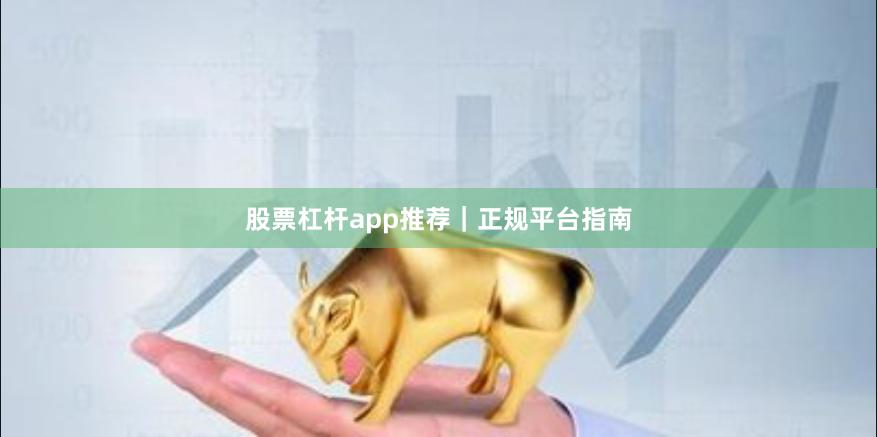 股票杠杆app推荐｜正规平台指南