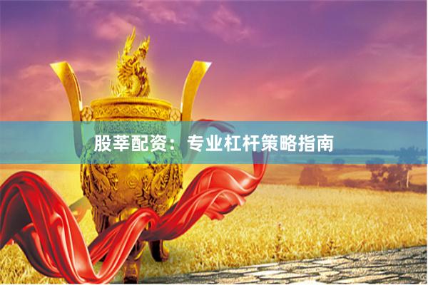 股莘配资：专业杠杆策略指南